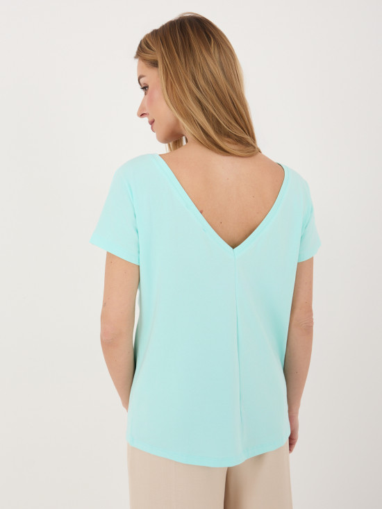 Tricou mint cu Fire