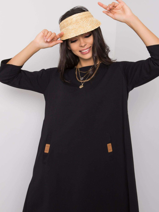 Rochie neagră lejeră