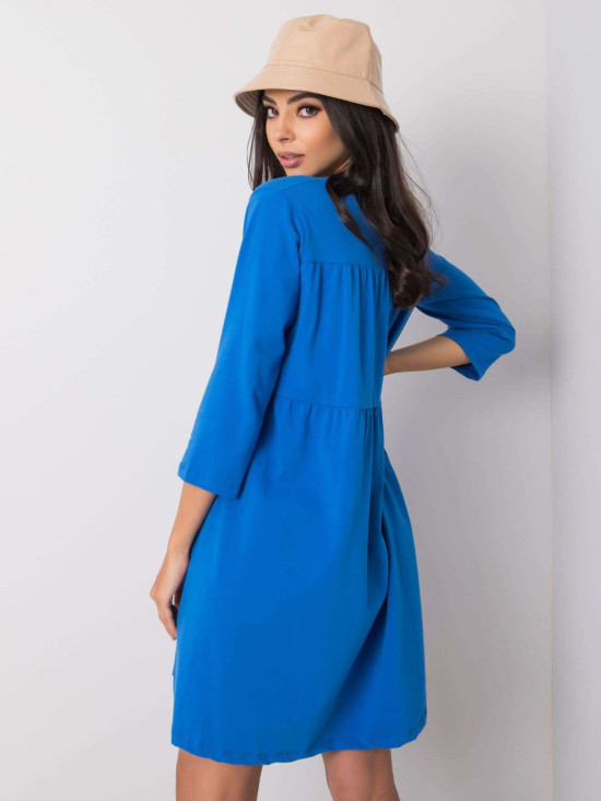 Rochie albastră închisă lejeră