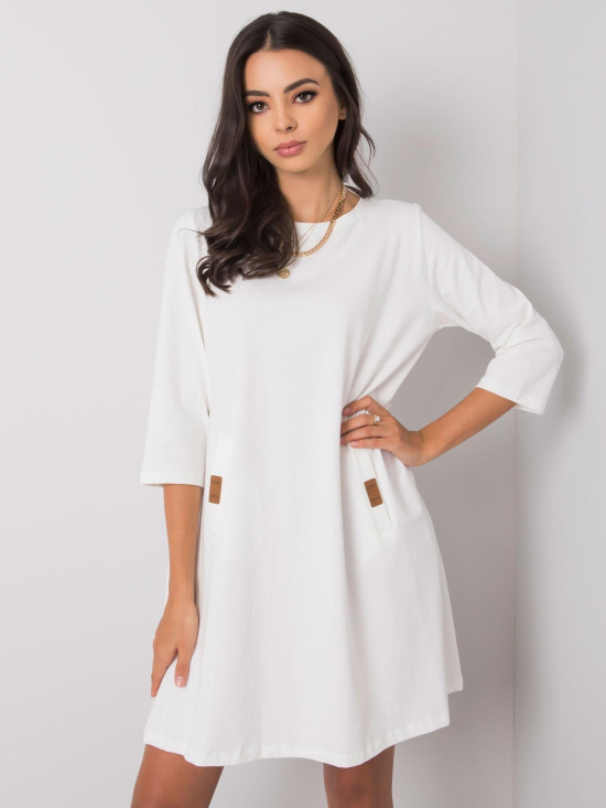 Rochie albă lejeră