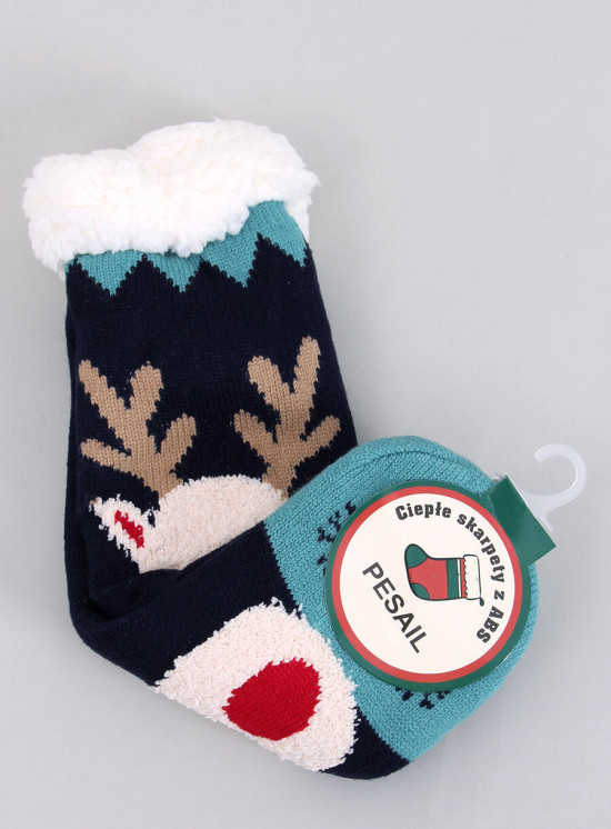 Șosete REINDEER albastru închis