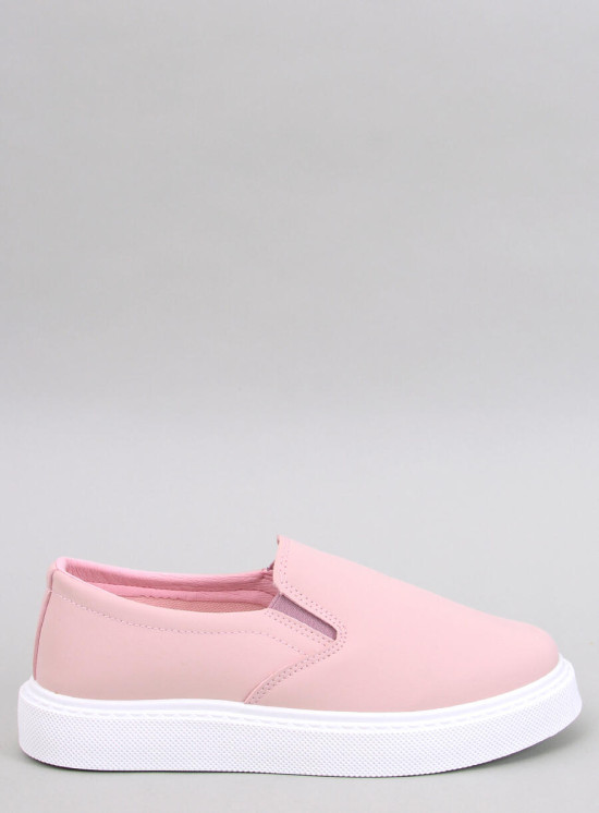 Teniși de damă slip-on roz deschis