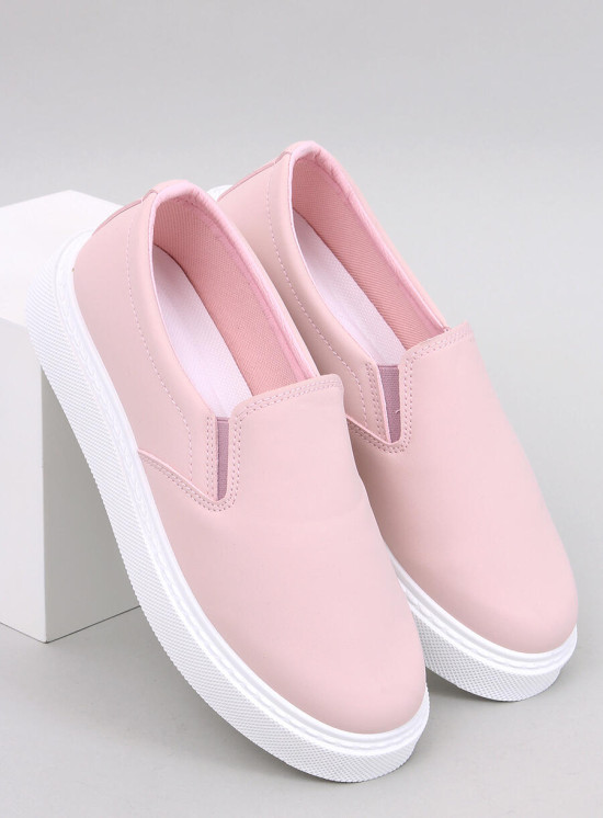 Teniși de damă slip-on roz deschis