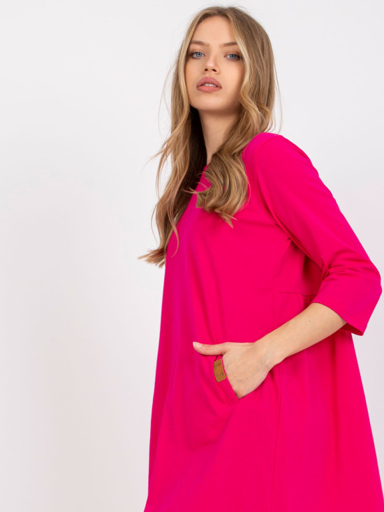Rochie roz oversize