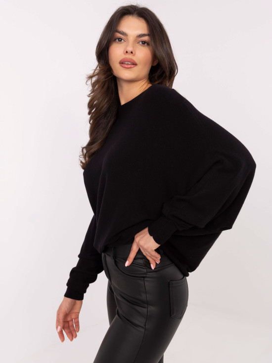 Pulover elegant negru