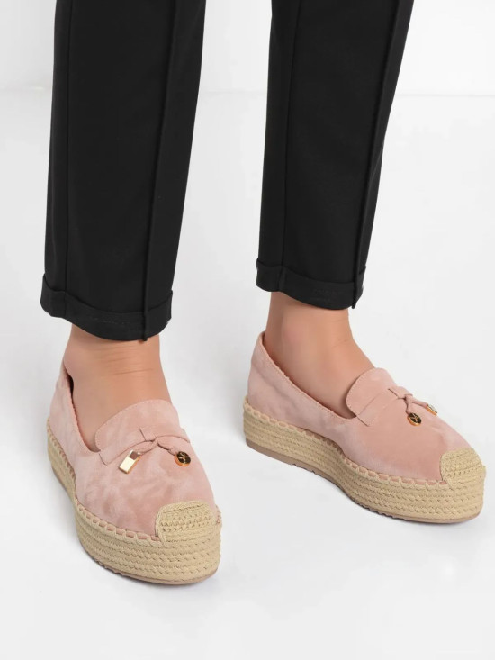 Espadrile roz dama CITY BREAK
