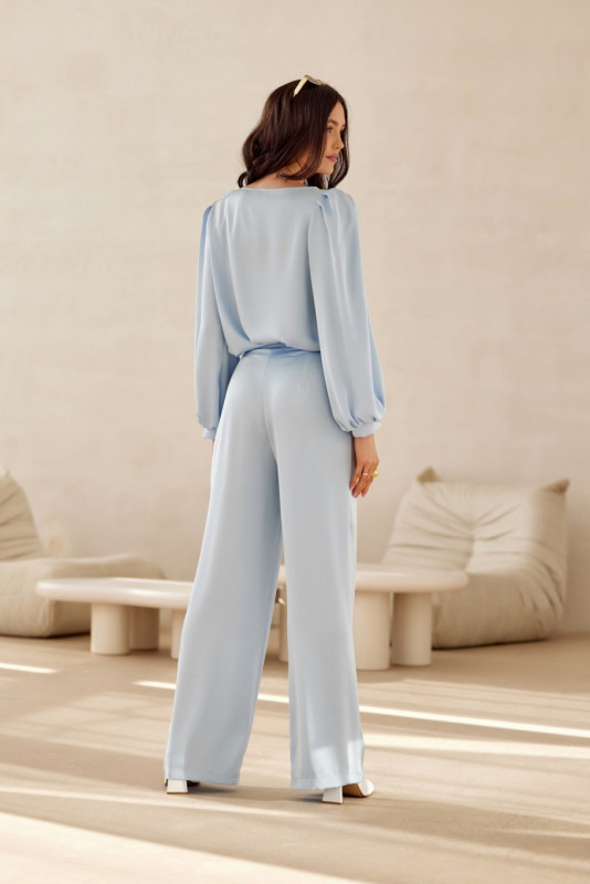 Elsa – pantaloni în nuanță bleu