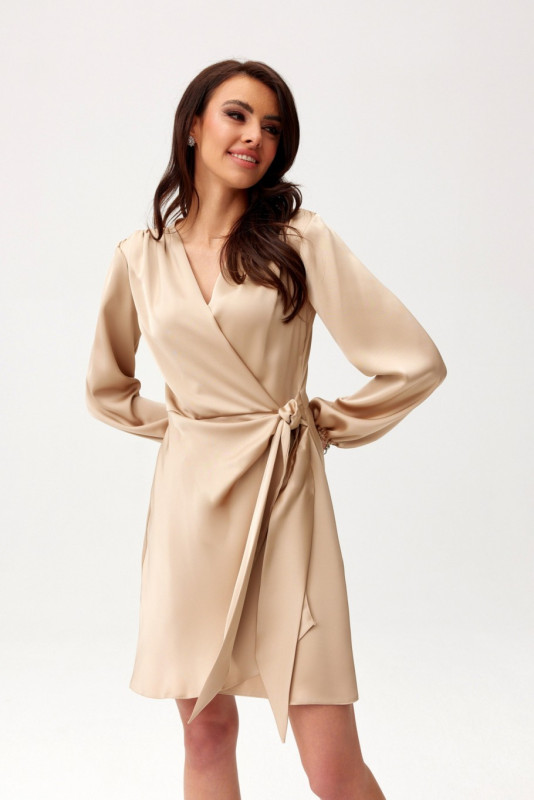 Catlin – rochie mini bej