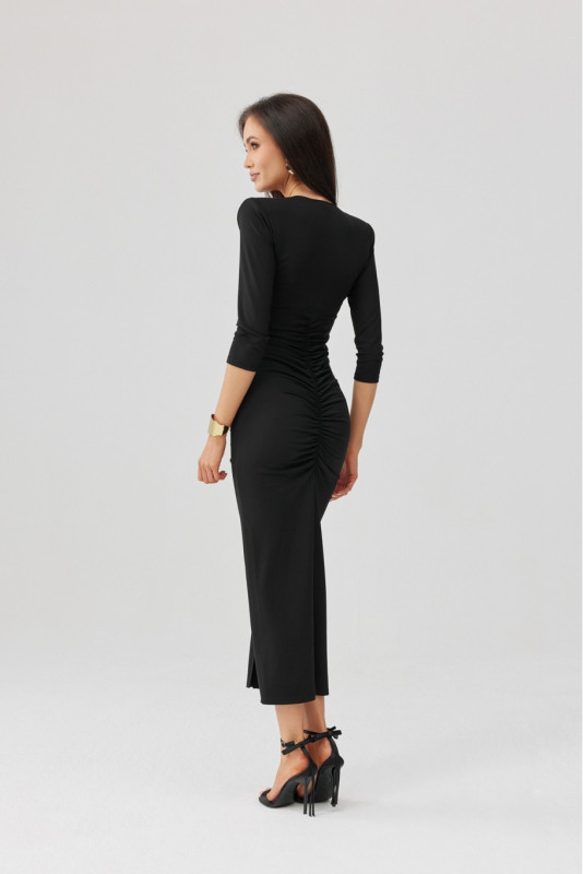 Rochie midi Mireya neagră