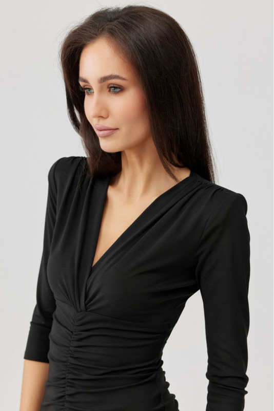 Rochie midi Mireya neagră