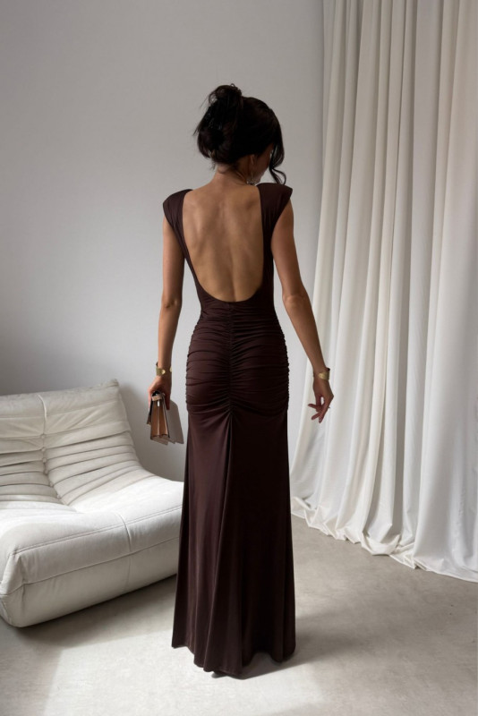 Rochie maxi maro Aurelia