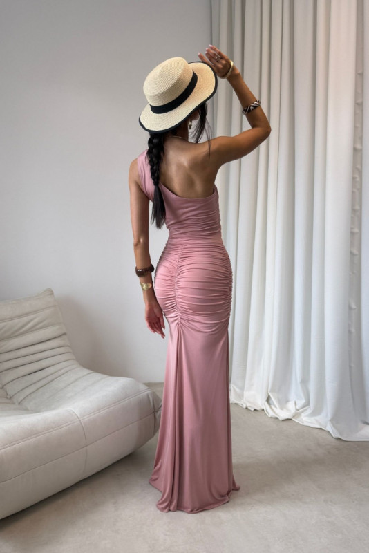 Rochie maxi roz