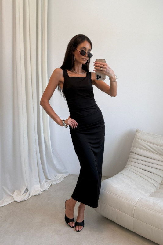 Rochie midi Zoya neagră