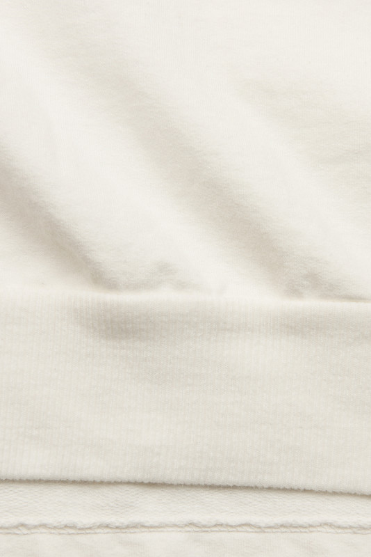 Rochie tip hanorac alb-crem