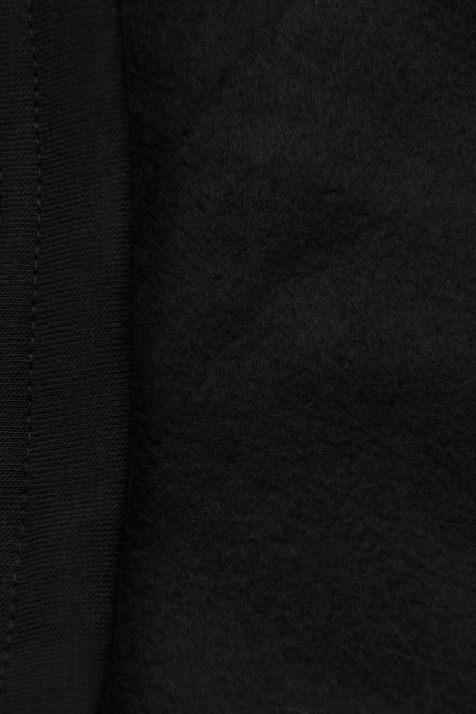 Hanorac prelungit negru/kaki