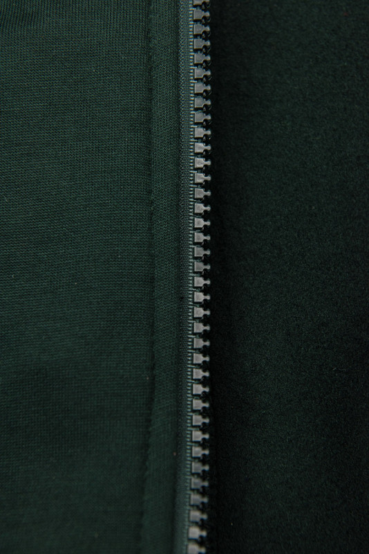 Hanorac verde smarald prelungit de la LHD