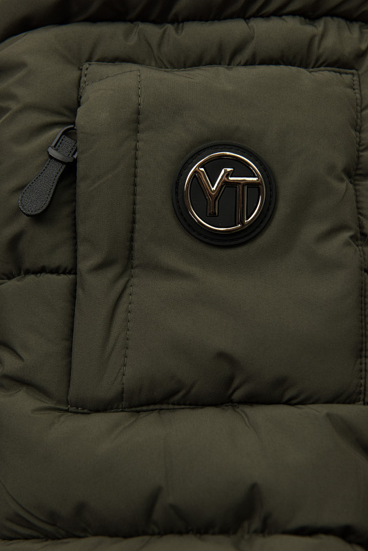 Geacă de iarnă cu glugă EVEREST kaki