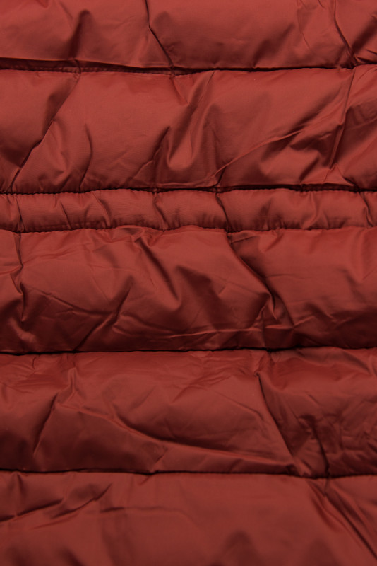 Parka de iarnă reversibilă roșu cărămică/maro