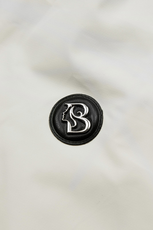 Parka de tranziție pentru damă cu glugă – Ecru