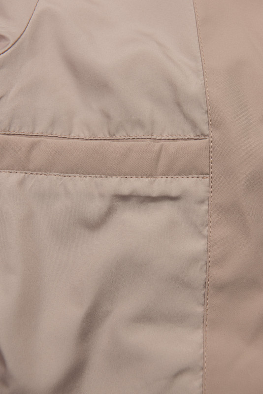 Geacă de tranziție pentru damă cu glugă - Roz prăfuit