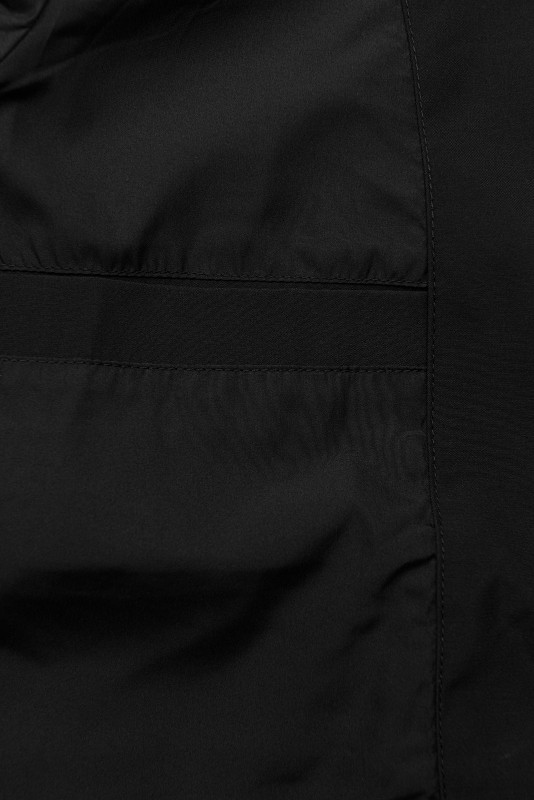 Geacă de tranziție pentru damă cu glugă - Neagră