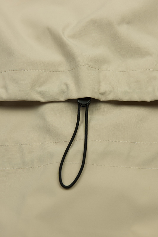 Geacă de tranziție pentru damă cu glugă - Bej