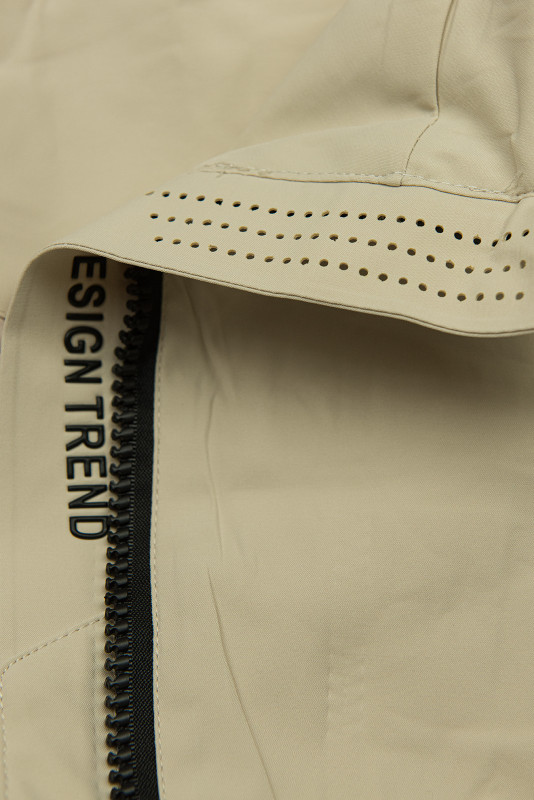 Geacă de tranziție pentru damă cu glugă - Bej