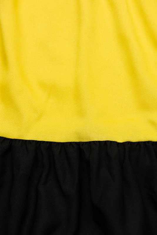 Rochie de vară din viscoză albă/galbenă/neagră