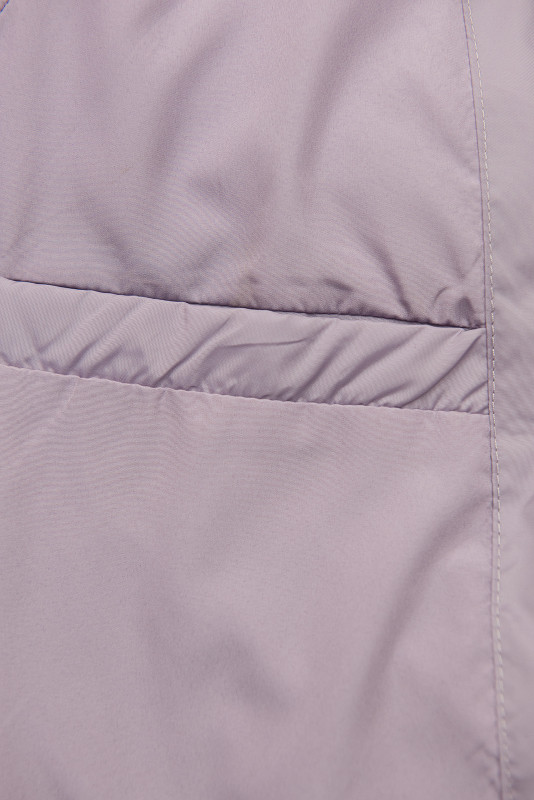 Geacă matlasată de primăvară pentru damă violet deschis