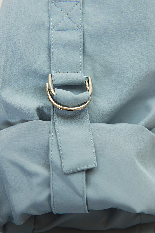 Parka de primăvară/toamnă albastru deschis