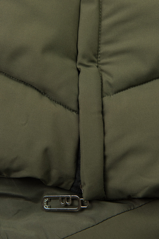 Geacă de iarnă cu glugă SNOW khaki