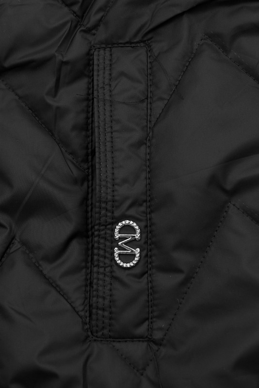 Vestă lungă neagră