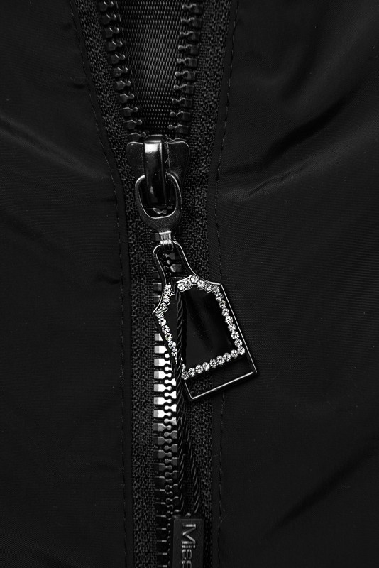 Palton/parka de tranziție negru