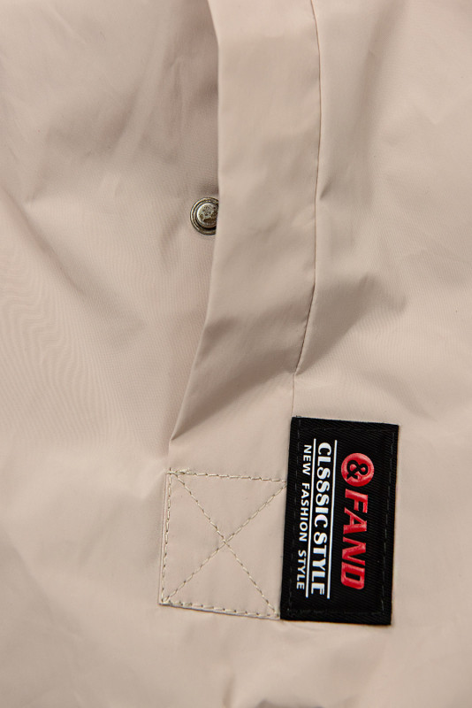 Palton/parka prelungit/ă bej