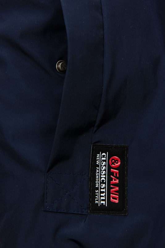 Palton/parka prelungit/ă bleumarin