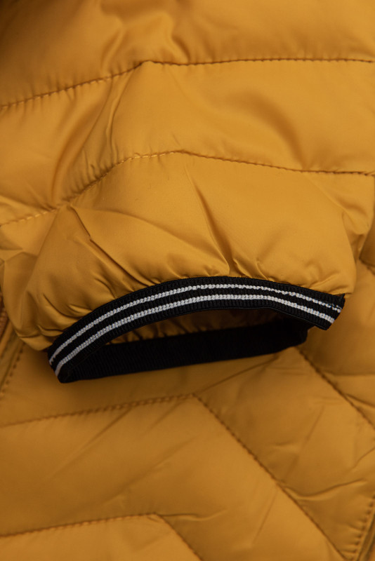 Jachetă de tranziție ușoară galben muștar