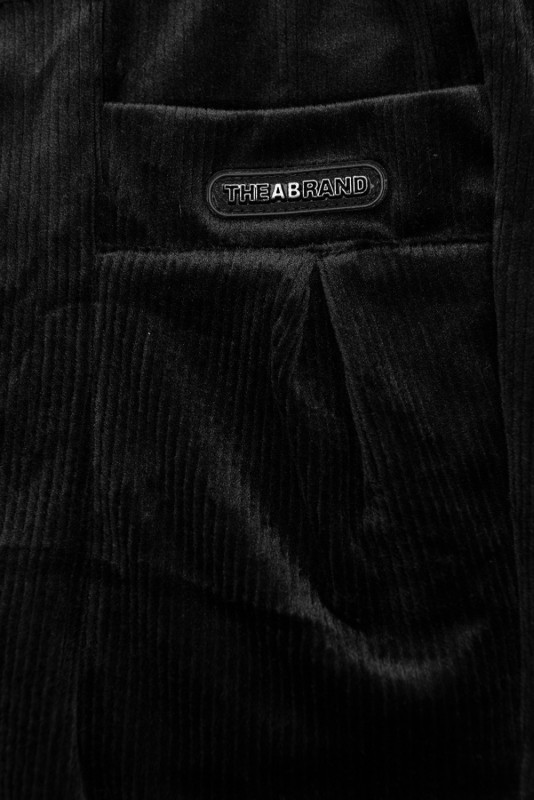 Pantaloni negri cu buzunare THE BRAND