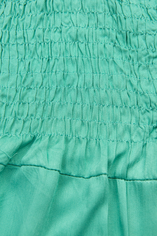 Salopetă verde turcoaz