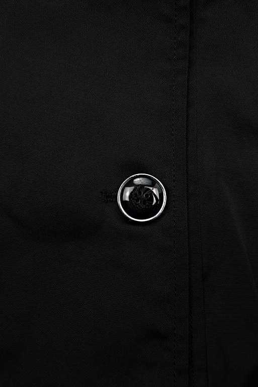 Trench negru cu cordon