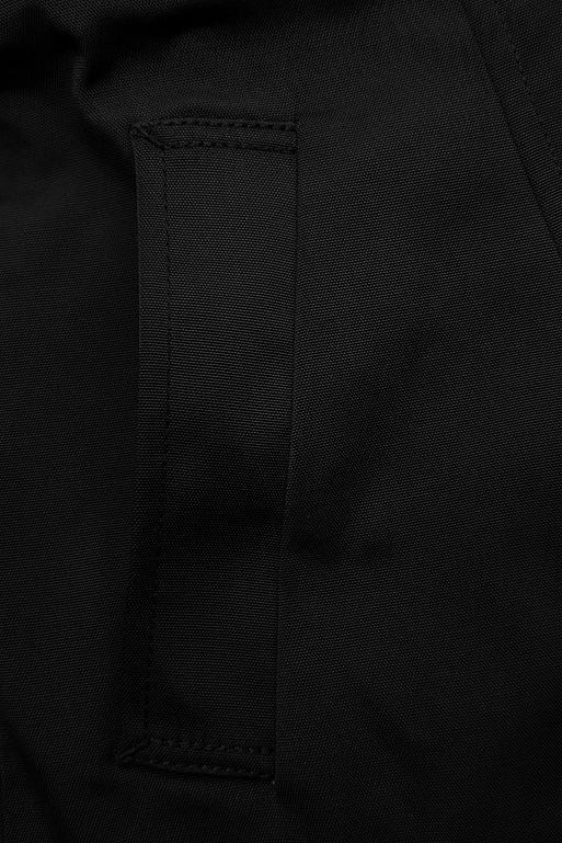 Trench negru cu cordon