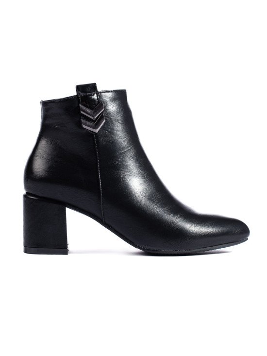 Cizme joase clasice elegante de culoare neagră