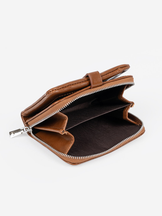 Portofel elegant maro
