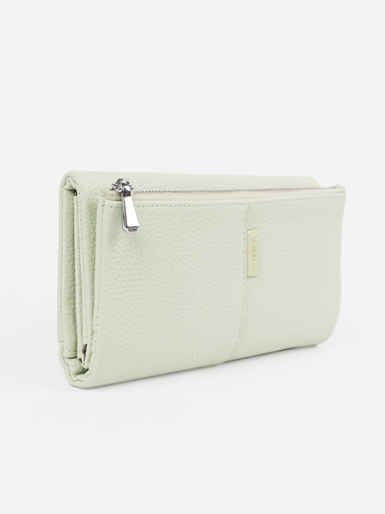 Portofel clasic verde