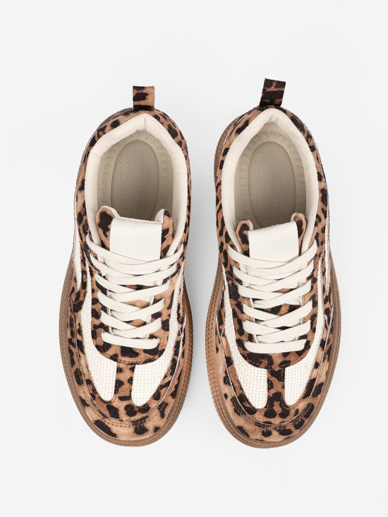 Adidași dama cu model leopard
