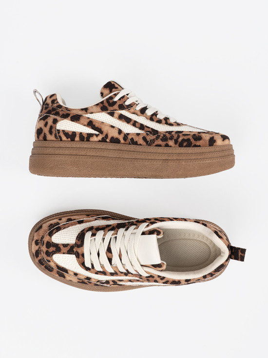 Adidași dama cu model leopard