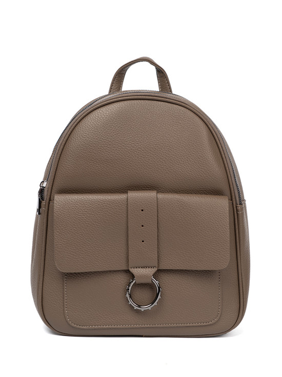 Rucsac elegant bej din piele ecologică