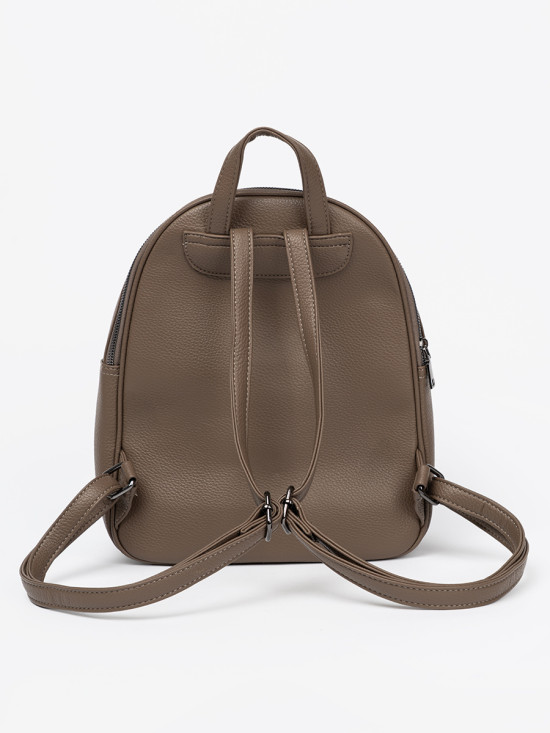 Rucsac elegant bej din piele ecologică