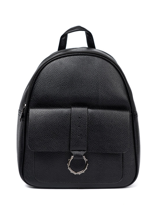 Rucsac negru din piele ecologică