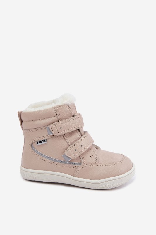 Cizme barefoot din piele bej