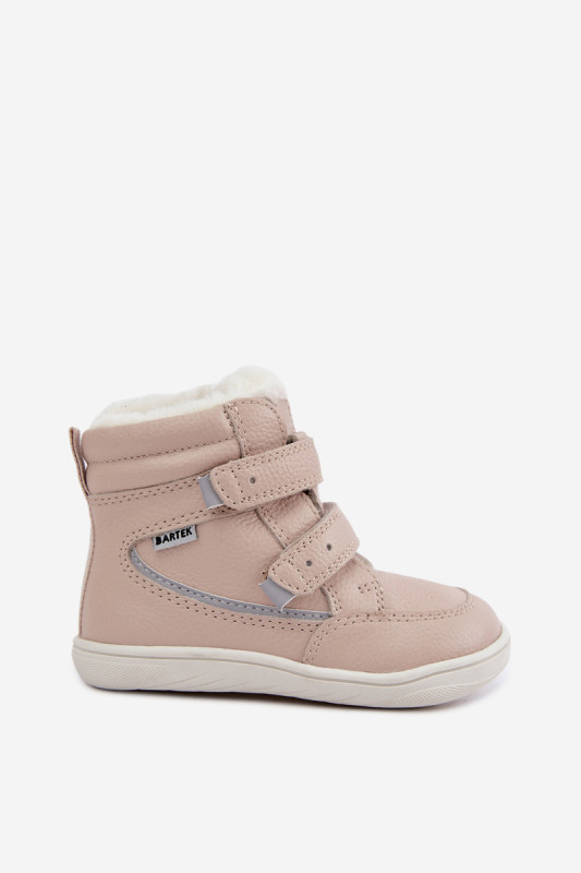 Cizme barefoot din piele bej